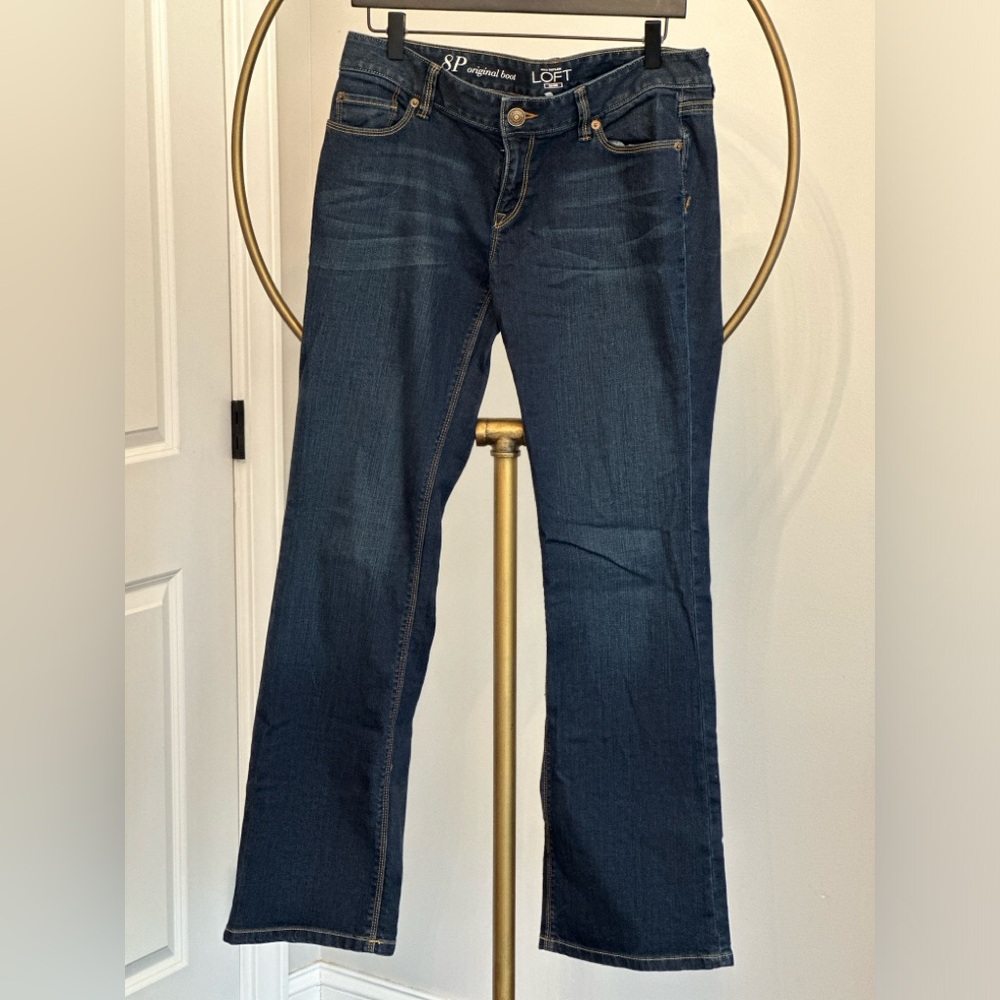 Women’s LOFT bootcut jeans 8 Petite
